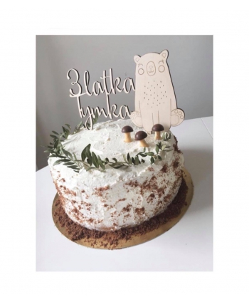 TOPPER NA TORT MIŚ