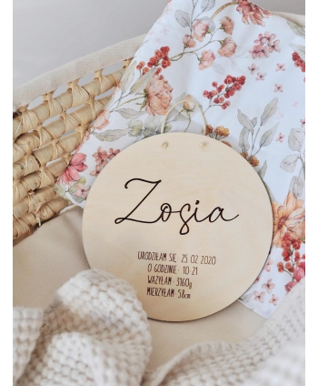 METRYCZKA OKRĄGŁA 20 CM